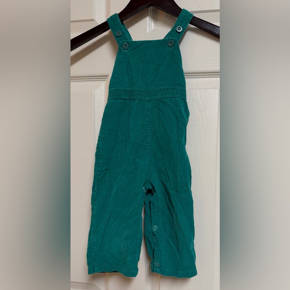 Vintage Sears Green Baby Overalls